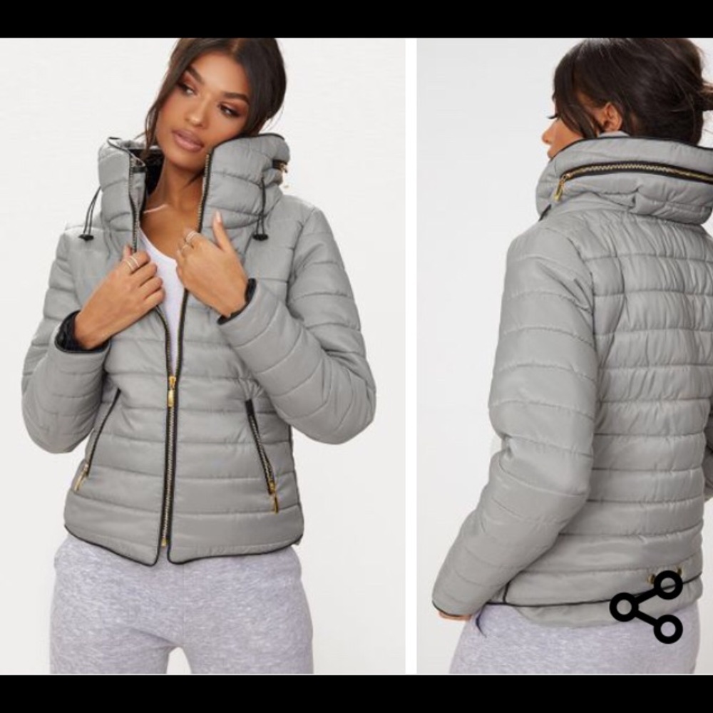 Large grey coat